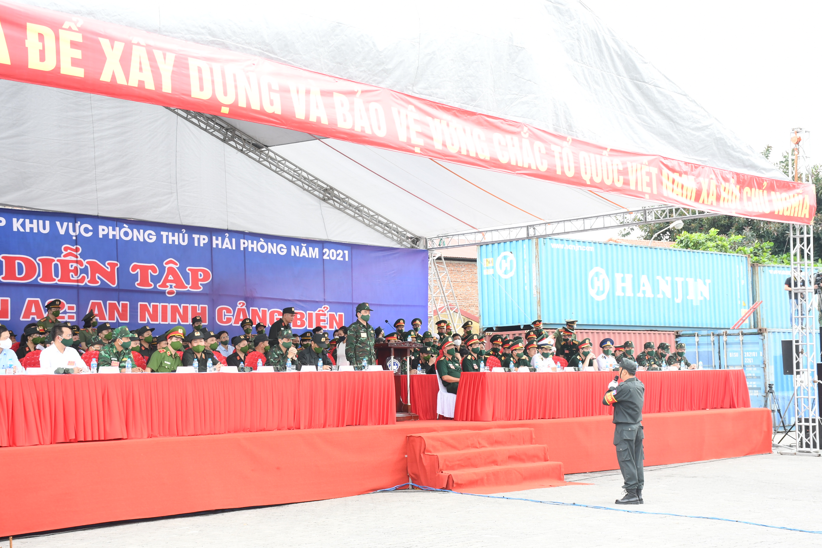 Diễn tập khu vực phòng thủ thành phố Hải Phòng 